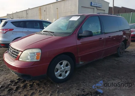 2005 Ford Freestar Ses из США, поврежденный, VIN 2FMZA57685BA17657